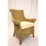 Wicker Conservatory Armchair