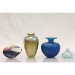 Small collection of Art glass to include a Glassform paperweight