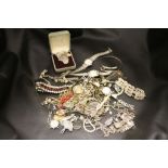 Assorted Costume Jewellery including Silver