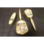 Vintage chinoiserie dressing table set by Regent of London