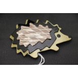 Lea Stein Style Hedgehog Brooch