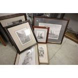 Collection of framed & glazed black & white prints to include limited edition and artists proof,