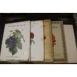 Two Ariel Press folio Roses and fruit three others.