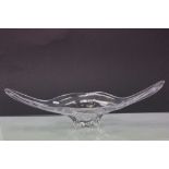 Large 1970's Art glass Fruit bowl