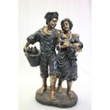 Resin model of a Dutch Sailor with family