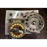 Two Gold Orvis Fishing Reels (one cased)