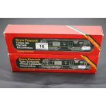 Two boxed Hornby OO gauge engines to include R074 Beyer Peacock Class 35 Hymek Locomotive and R758