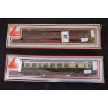 Two boxed Lima OO gauge engines to include 205132 MWG Car and 205121MWG Western Gladiator