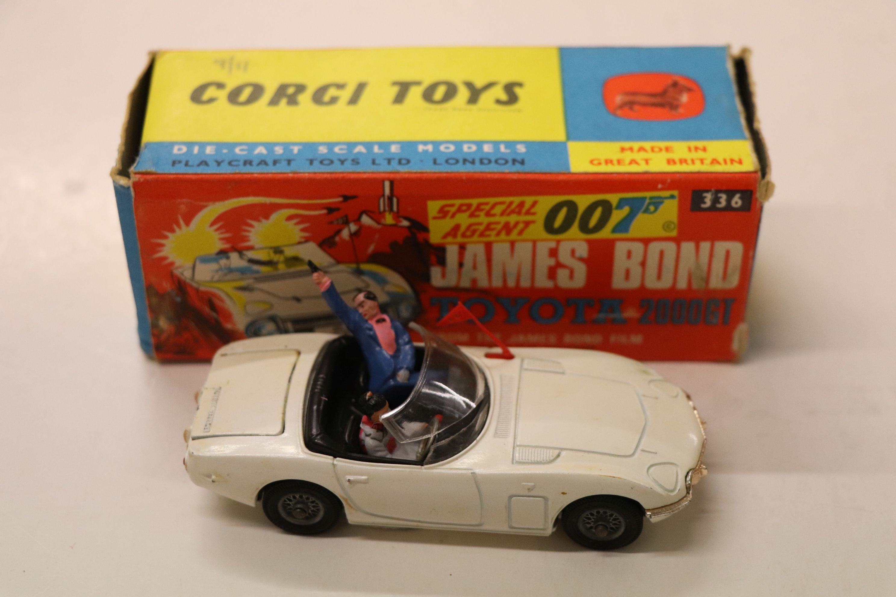 Boxed Corgi 336 James Bond 007 Toyota 2000GT from You Only Live Twice, diecast gd/vg, both - Image 3 of 5