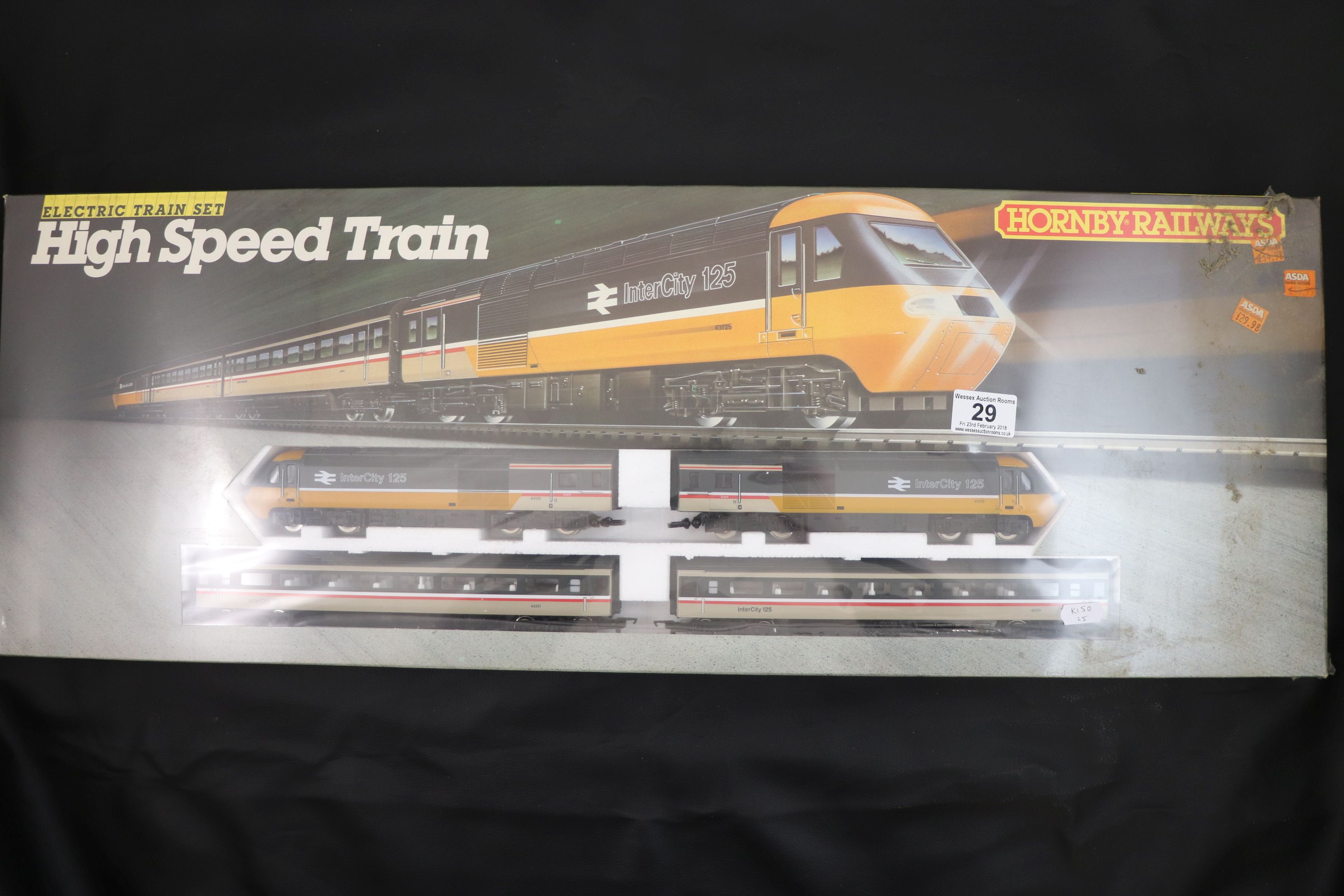 Boxed and sealed Hornby OO gauge R693 High Speed Train Set