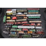 Collection of various OO gauge model railway rolling stock to include coaches and wagons featuring