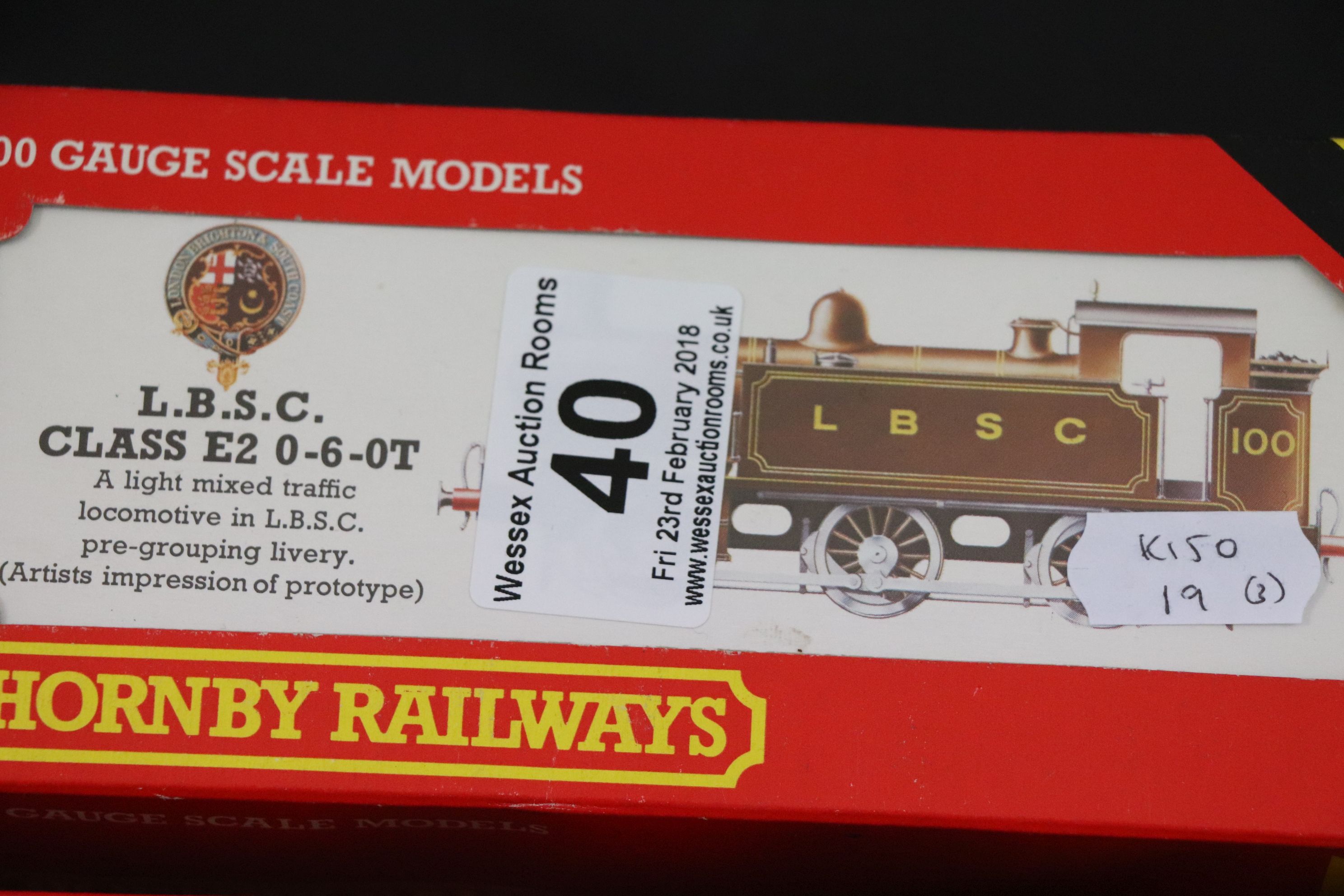 Three boxed Hornby OO gauge engines to include R052 LMS 0-6-0T Jinty Locomotive, R353 LBSC 0-6-0T - Image 2 of 5