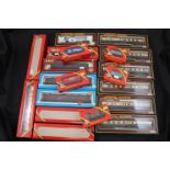 20 Boxed OO gauge items of rolling stock to include Hornby x 10, Mainline Railways x 7 and Airfix