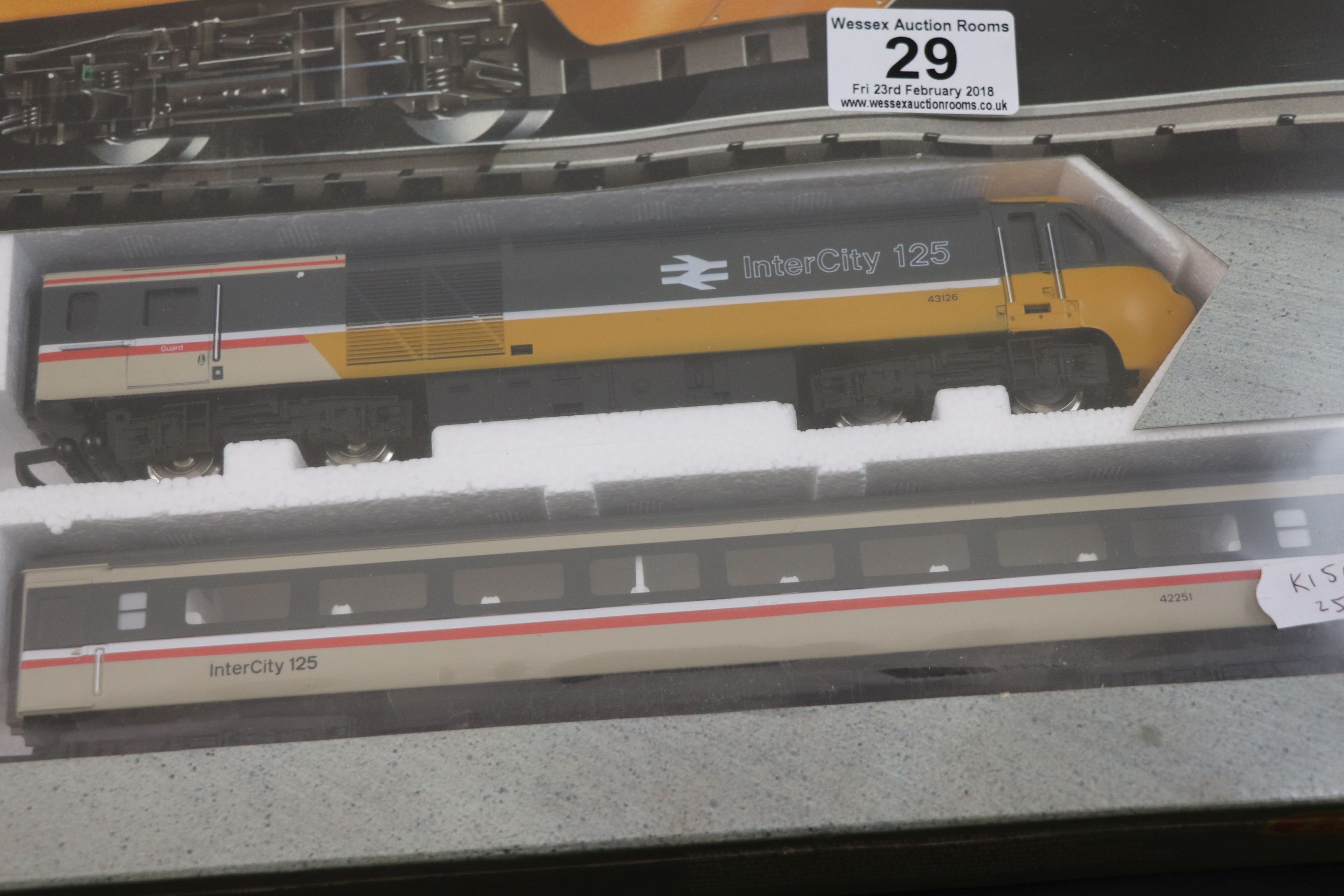 Boxed and sealed Hornby OO gauge R693 High Speed Train Set - Image 3 of 4