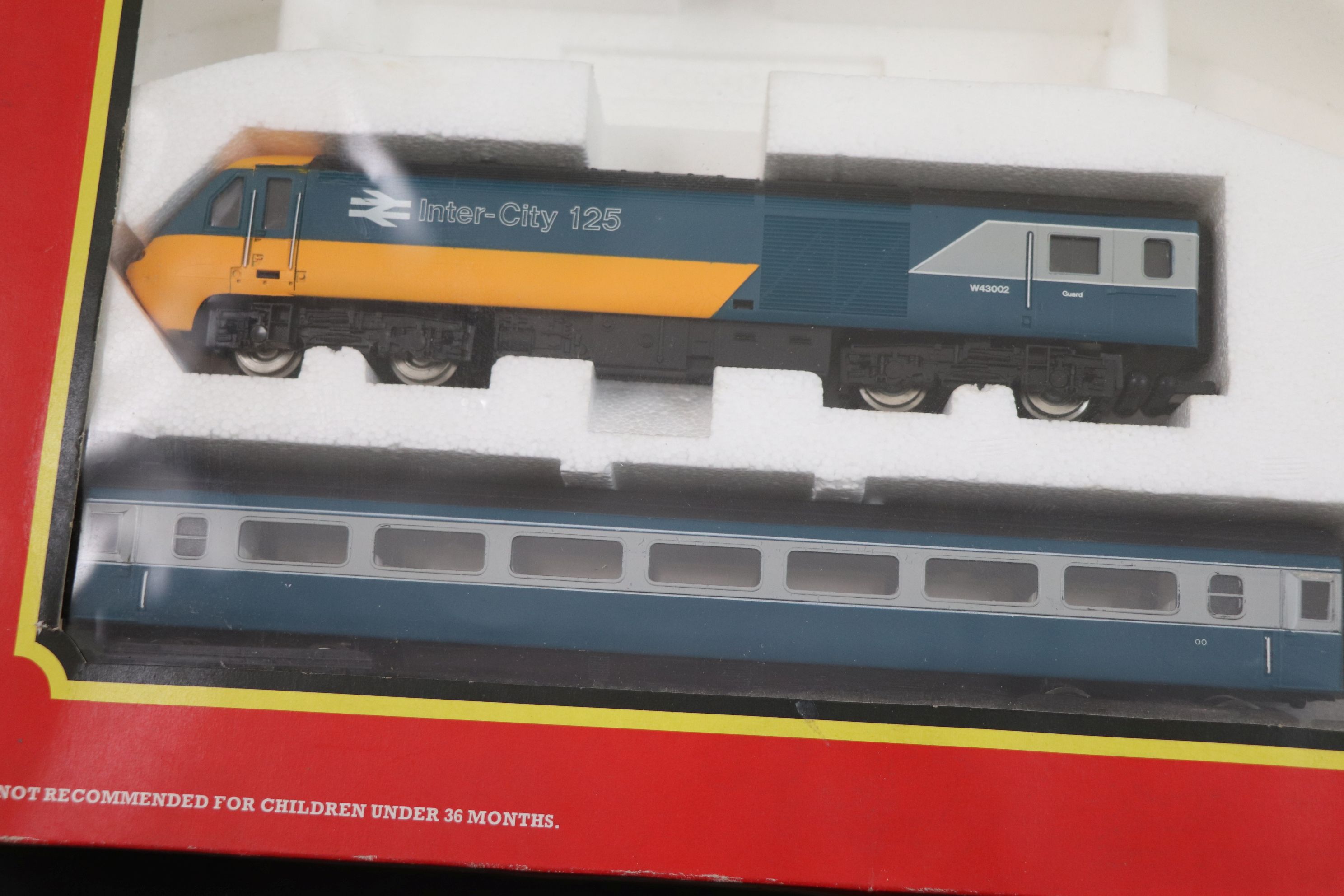 Two OO gauge model railway part train sets to include Lima and Hornby BR High Speed Train set with - Image 2 of 4