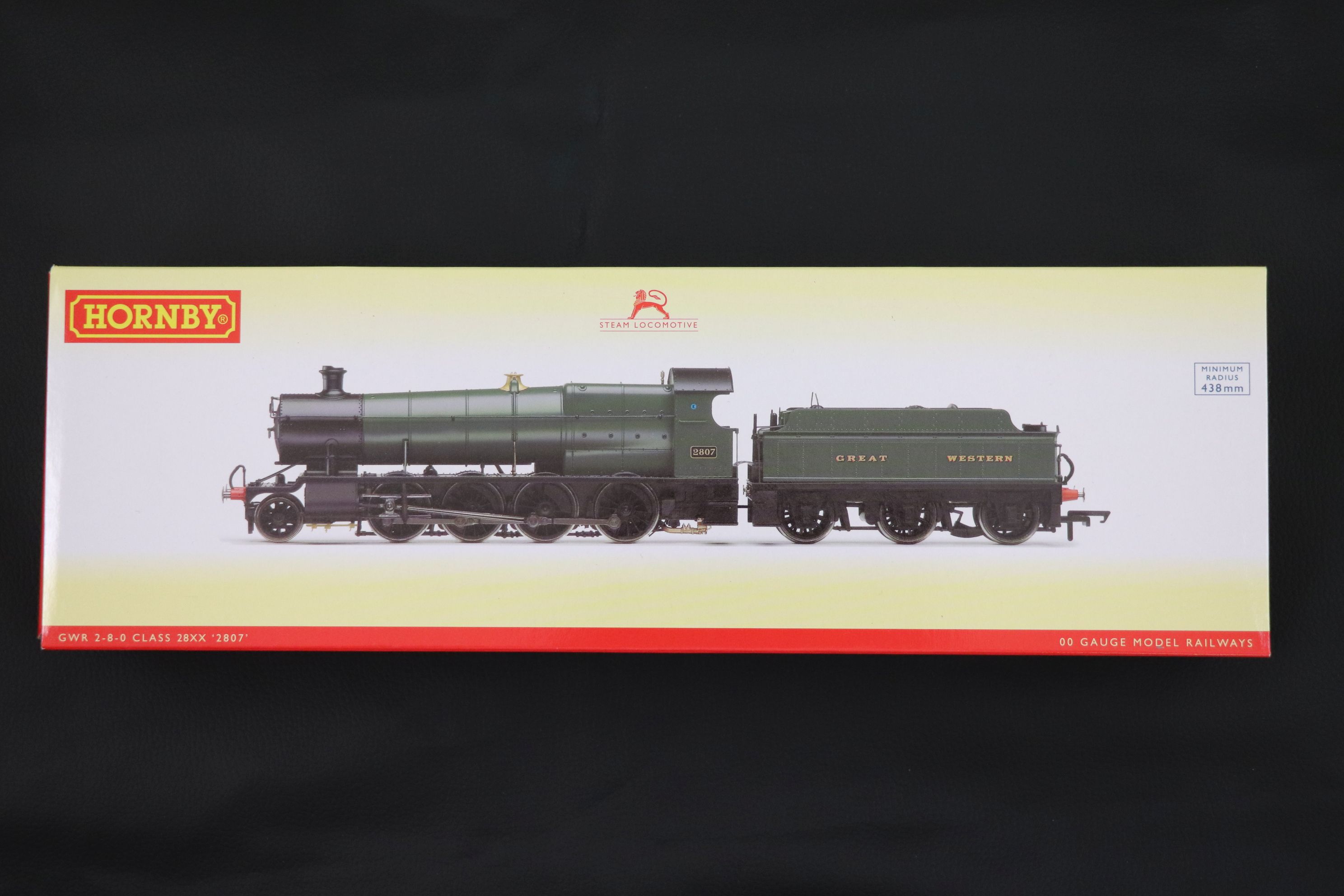 Boxed Hornby OO gauge R3106 GWR 2-8-0 Class 28XX 2807 Locomotive DCC Ready