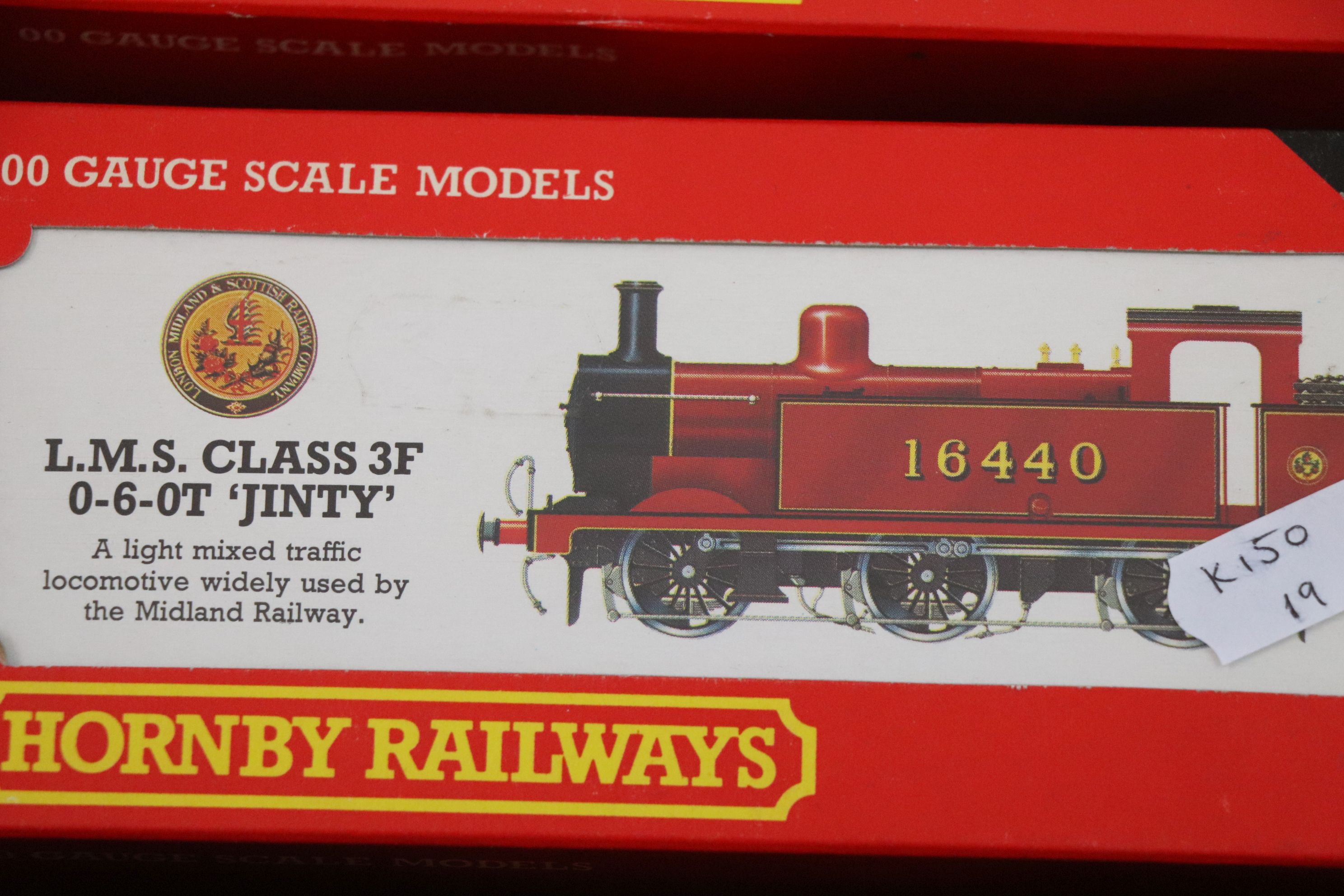 Three boxed Hornby OO gauge engines to include R052 LMS 0-6-0T Jinty Locomotive, R353 LBSC 0-6-0T - Image 3 of 5