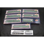 Seven boxed Bachmann OO gauge items of rolling stock to include 34526 x 2, 34501 x 3, 34500 &