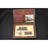 Boxed Hornby OO gauge Ex-Caledonian R763 LMS 4-2-2 No 14010 engine pack