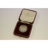 A cased silver billiard medal, St Dunstan's Billiard Fund, won by L DaveyFeb 14th 1922, Birmingham