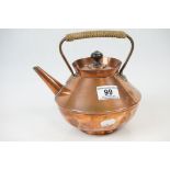 Aesthetic Movement Copper Kettle in the style of Christopher Dresser