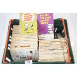 Thirty four Snoopy and Charlie Brown 1970s softback books