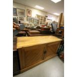 Good Pine Storage Cupboard