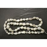 Long Row of Baroque Pearls