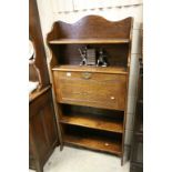 Early 20th century Oak Students Bureau / Bookcase