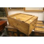 Vintage Pine Tack Box
