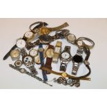 Box of Assorted Wrist Watches