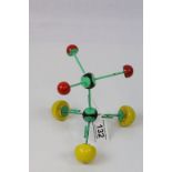 Retro Laboratory / Educational Model of a Molecule