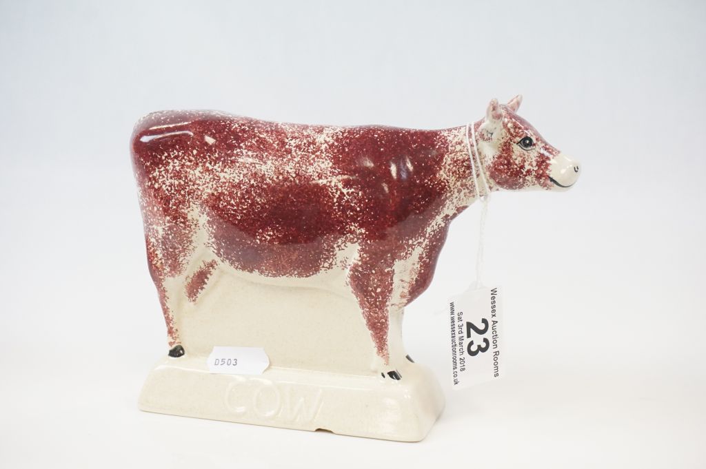 Rye Pottery model of a Cow