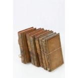 Leather Bound Books of the Works of Edmund Spenser