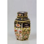 Royal Crown Derby Imari lidded temple jar