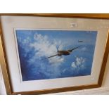 Framed and Glazed Simon W Atack Military Airplane Print