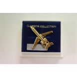 Clivedon Collection Miniature Precision Boxed Jet Airplane Stud