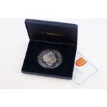Cased Westminster Silver proof 5 ounce £10 Pound coin, Jersey 2011 to commemorate the Wedding of