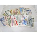 Collection of world banknotes approximately 85
