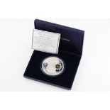 Cased Royal Mint The Battle of Trafalgar 2005 Silver Proof Commemorative Crown