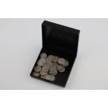 Collection of 56 Silver threepence coins to include 19th Century