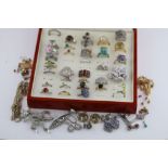 A quantity of assorted gem set and paste set silver and silver gilt rings, to include solitaire