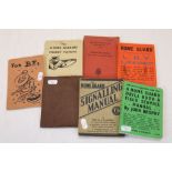 Collection of Seven WW2 Home Guard related booklets.