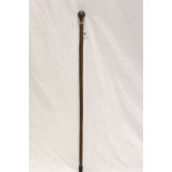 Hardwood Walking Stick and Knop Handle