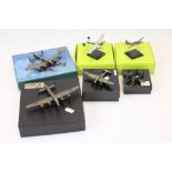 Collection of six diecast WW2 Model Aircraft