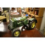 Tin Plate Model of John Deere Tractor