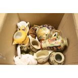 Mixed Lot of Ceramics including Replica Satsuma Ware