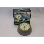 Boxed limited edition Typhoon Class submarine clock as used by the Russian Navy.