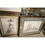 Collection of framed & glazed black & white prints to include limited edition and artists proof,