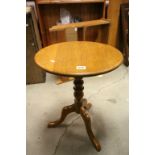 Frank Hudson & Son Ltd for John Lewis Circular Oak Tripod Table